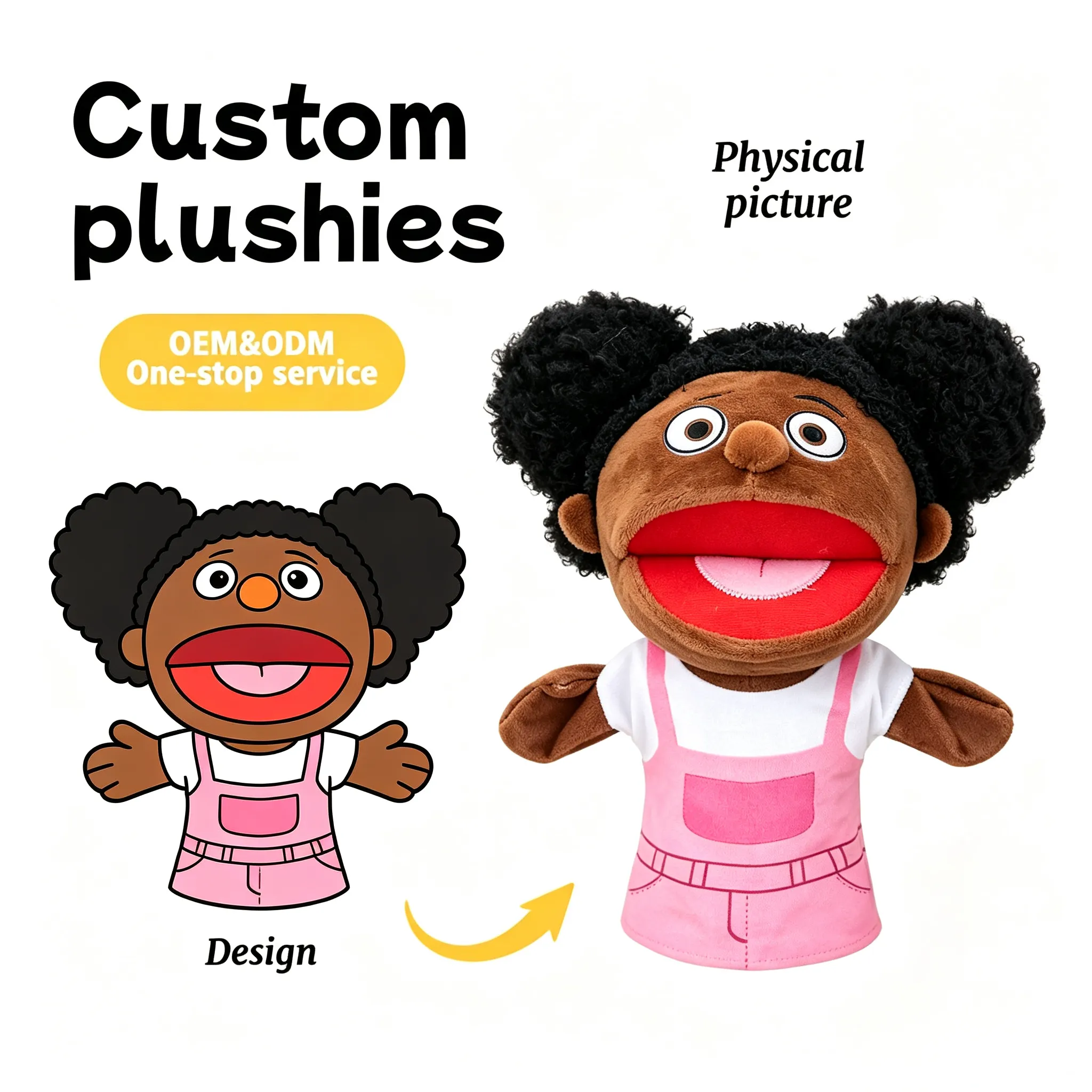 Custom Plush Hand Puppets