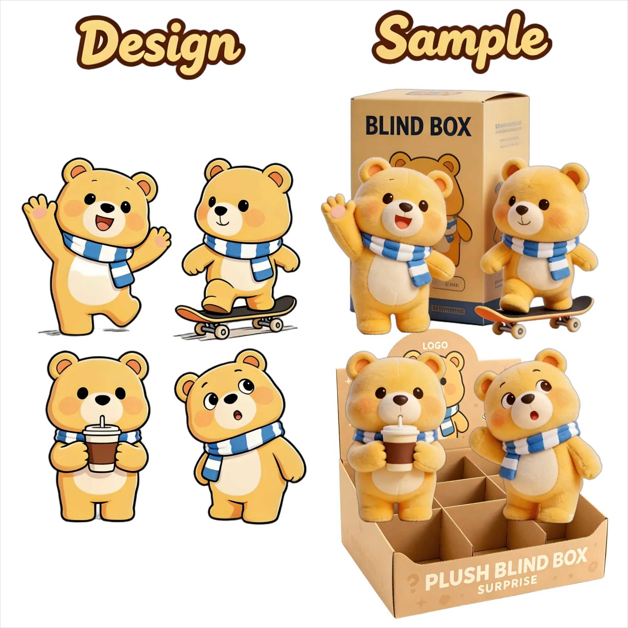 Custom Blind Box Plush Toys