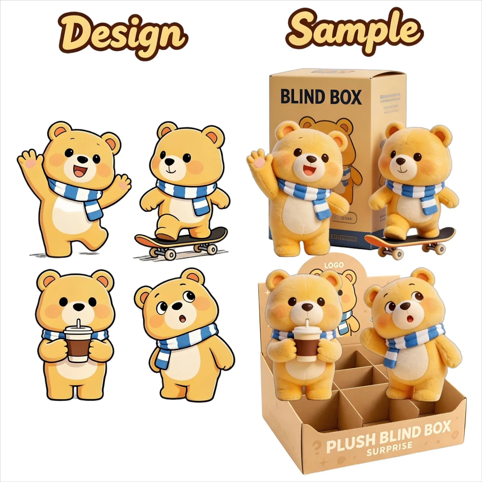 Custom Blind Box Plush Toys Custom Blind Box Plush Toys